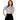 Overview image: Donna stripe ssl blouse