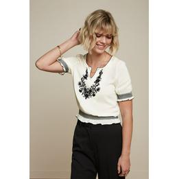 Overview image: Lucy Embroidery Top Venturi