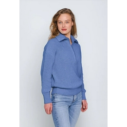Overview second image: Cotton Zip Sweater Women