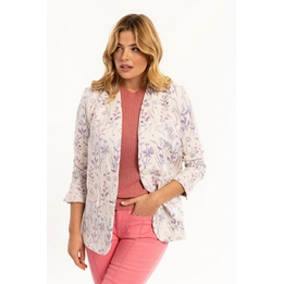 Overview image: Odile flower jacquard blazer