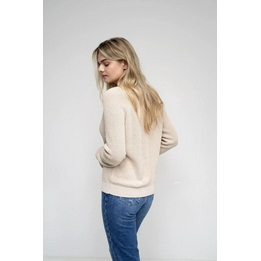 Overview second image: Cotton fine cardigan button