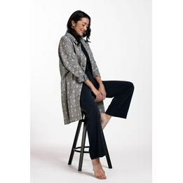 Overview image: Quinty jacquard coat